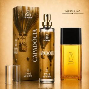 Perfume de Bolso Masculino Capadócia Ozonteck 17ml – Inspirado em Azzaro Pour Homme